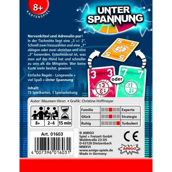 Amigo Unter Spannung, Kartenspiel 2 Amigo Unter Spannung, Kartenspiel – Bild 2