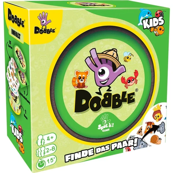 Asmodee Dobble Kids, Kartenspiel 1 Asmodee Dobble Kids, Kartenspiel