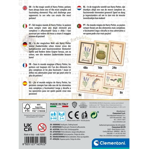 Clementoni Wizarding World Harry Potter - Abrakaboom, Kartenspiel 3 Clementoni Wizarding World Harry Potter - Abrakaboom, Kartenspiel – Bild 3