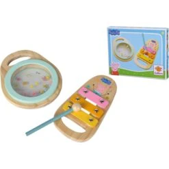 Angebote Puppen Welt Store -Angebote Puppen Welt Store Eichhorn Peppa Pig Holz Musikset Musikinstrument@@1915505 1