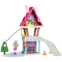 Enchantimals Hasen-Skihütte Mit Bevy Bunny & Jump, Spielgebäude