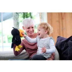 HABA Handpuppe Rabe Theo, Spielfigur -Angebote Puppen Welt Store HABA Handpuppe Rabe Theo Spielfigur@@1912921 4