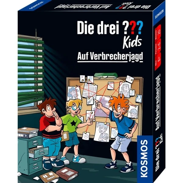 KOSMOS Die Drei ??? Kids - Auf Verbrecherjagd, Kartenspiel 1 KOSMOS Die Drei ??? Kids - Auf Verbrecherjagd, Kartenspiel