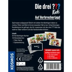 KOSMOS Die Drei ??? Kids - Auf Verbrecherjagd, Kartenspiel 7 KOSMOS Die Drei ??? Kids - Auf Verbrecherjagd, Kartenspiel -Angebote Puppen Welt Store KOSMOS Die drei Kids Auf Verbrecherjagd Kartenspiel@@100022296 3