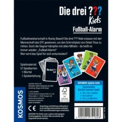 KOSMOS Die Drei ??? Kids - Fußball-Alarm, Kartenspiel 7 KOSMOS Die Drei ??? Kids - Fußball-Alarm, Kartenspiel -Angebote Puppen Welt Store KOSMOS Die drei Kids Fu ball Alarm Kartenspiel@@1903581 3