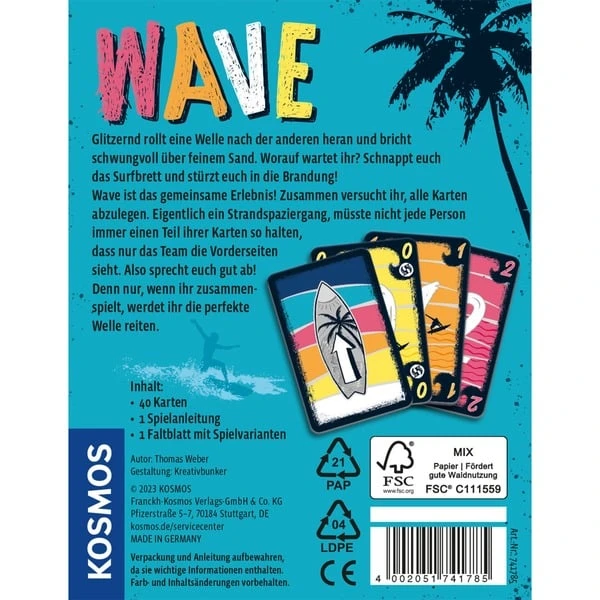 KOSMOS Wave, Kartenspiel 6 KOSMOS Wave, Kartenspiel – Bild 6