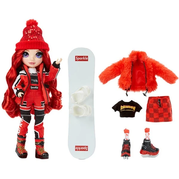 MGA Entertainment Rainbow High Winter Break Fashion Doll - Ruby Anderson, Puppe 12 MGA Entertainment Rainbow High Winter Break Fashion Doll - Ruby Anderson, Puppe – Bild 12