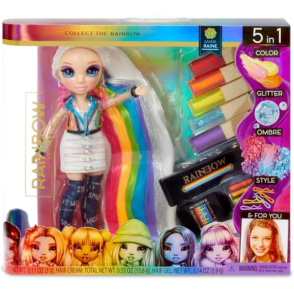 MGA Entertainment Rainbow Surprise Hair Play Rainbow Doll, Puppe 1 MGA Entertainment Rainbow Surprise Hair Play Rainbow Doll, Puppe