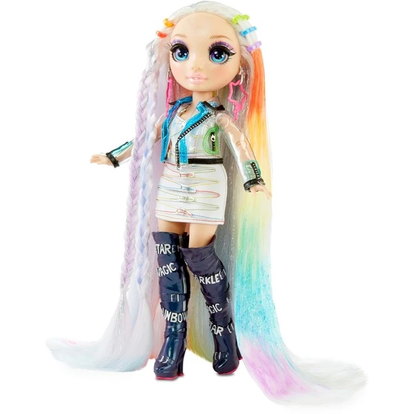 MGA Entertainment Rainbow Surprise Hair Play Rainbow Doll, Puppe 2 MGA Entertainment Rainbow Surprise Hair Play Rainbow Doll, Puppe – Bild 2