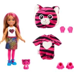 Mattel Barbie Cutie Reveal Chelsea Jungle Series - Tiger, Puppe -Angebote Puppen Welt Store Mattel Barbie Cutie Reveal Chelsea Jungle Series Tiger Puppe@@1888845 2