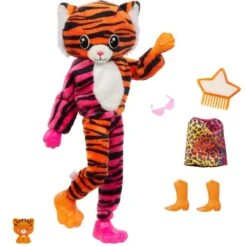 Mattel Barbie Cutie Reveal Dschungel Serie - Tiger, Puppe 10 Mattel Barbie Cutie Reveal Dschungel Serie - Tiger, Puppe -Angebote Puppen Welt Store Mattel Barbie Cutie Reveal Dschungel Serie Tiger Puppe@@100024218 2