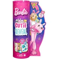 Mattel Barbie Cutie Reveal Puppe Mit Hasen-Plüschkostüm Und 10 Überraschungen -Angebote Puppen Welt Store Mattel Barbie Cutie Reveal Puppe mit Hasen Pl schkost m und 10 berraschungen@@1806306 6