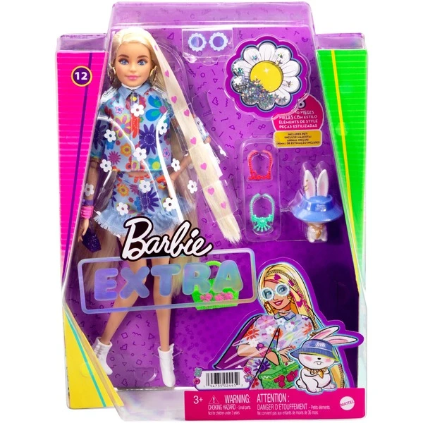 Mattel Barbie Extra Puppe Flower Power 8 Mattel Barbie Extra Puppe Flower Power – Bild 8