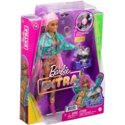 Mattel Barbie Extra Puppe Mit Pinken Flechtzöpfen -Angebote Puppen Welt Store Mattel Barbie Extra Puppe mit pinken Flechtz pfen@@1758014 5
