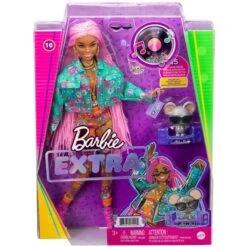 Mattel Barbie Extra Puppe Mit Pinken Flechtzöpfen -Angebote Puppen Welt Store Mattel Barbie Extra Puppe mit pinken Flechtz pfen@@1758014 6