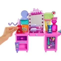 Mattel Barbie Extra Spielset Mit Puppe Und Stylingtisch -Angebote Puppen Welt Store Mattel Barbie Extra Spielset mit Puppe und Stylingtisch@@1758017 2