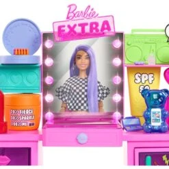 Mattel Barbie Extra Spielset Mit Puppe Und Stylingtisch -Angebote Puppen Welt Store Mattel Barbie Extra Spielset mit Puppe und Stylingtisch@@1758017 3