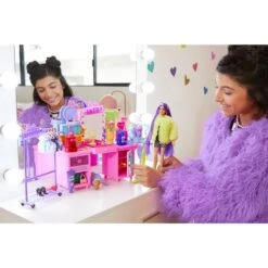 Mattel Barbie Extra Spielset Mit Puppe Und Stylingtisch -Angebote Puppen Welt Store Mattel Barbie Extra Spielset mit Puppe und Stylingtisch@@1758017 7