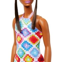 Mattel Barbie Fashionistas-Puppe Mit Dutt Und Gehäkeltem Kleid 10 Mattel Barbie Fashionistas-Puppe Mit Dutt Und Gehäkeltem Kleid -Angebote Puppen Welt Store Mattel Barbie Fashionistas Puppe mit Dutt und geh keltem Kleid@@1919155 4