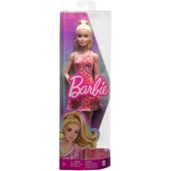 Mattel Barbie Fashionistas-Puppe Mit Blondem Pferdeschwanz Und Blumenkleid -Angebote Puppen Welt Store Mattel Barbie Fashionistas Puppe mit blondem Pferdeschwanz und Blumenkleid@@1919146 3