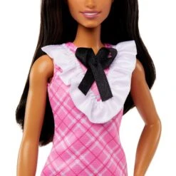 Mattel Barbie Fashionistas-Puppe Mit Schwarzem Haar Und Karokleid -Angebote Puppen Welt Store Mattel Barbie Fashionistas Puppe mit schwarzem Haar und Karokleid@@1919148 4