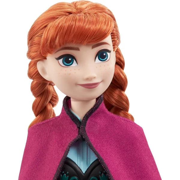Mattel Disney Die Eiskönigin - Anna (Outfit Film 1), Puppe 3 Mattel Disney Die Eiskönigin - Anna (Outfit Film 1), Puppe – Bild 3