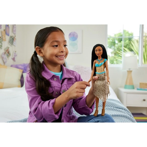 Mattel Disney Prinzessin Pocahontas-Puppe, Spielfigur 7 Mattel Disney Prinzessin Pocahontas-Puppe, Spielfigur – Bild 7
