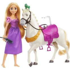 Mattel Disney Prinzessin Rapunzel & Maximus, Spielfigur