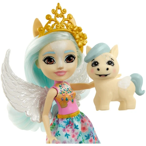 Mattel Enchantimals Royals Paolina Pegasus Puppe & Wingley 3 Mattel Enchantimals Royals Paolina Pegasus Puppe & Wingley – Bild 3