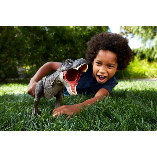 Mattel Jurassic World Thrash 'N Devour Tyrannosaurus Rex, Spielfigur – Bild 7
