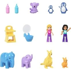 Mattel Polly Pocket Mama & Joey Kangaroo Tasche, Spielfigur -Angebote Puppen Welt Store Mattel Polly Pocket Mama Joey Kangaroo Tasche Spielfigur@@1889200 14