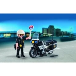 PLAYMOBIL 5648 City Action Polizeimotorrad Zum Mitnehmen, Konstruktionsspielzeug -Angebote Puppen Welt Store PLAYMOBIL 5648 City Action Polizeimotorrad zum Mitnehmen Konstruktionsspielzeug@@1797273 2