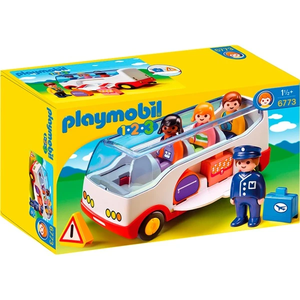 PLAYMOBIL 6773 1.2.3 Reisebus, Konstruktionsspielzeug 1 PLAYMOBIL 6773 1.2.3 Reisebus, Konstruktionsspielzeug