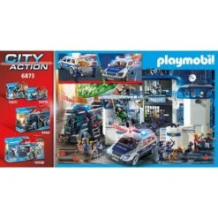 PLAYMOBIL 6873 City Action Polizei-Einsatzwagen, Konstruktionsspielzeug -Angebote Puppen Welt Store PLAYMOBIL 6873 City Action Polizei Einsatzwagen Konstruktionsspielzeug@@1249175 11