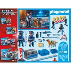 PLAYMOBIL 6878 City Action Polizei-Straßensperre, Konstruktionsspielzeug -Angebote Puppen Welt Store PLAYMOBIL 6878 City Action Polizei Stra ensperre Konstruktionsspielzeug@@1249188 6