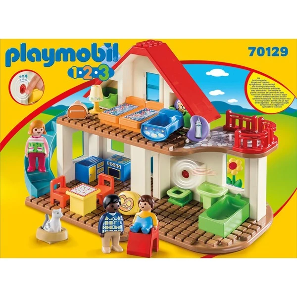 PLAYMOBIL 70129 1.2.3 Einfamilienhaus, Konstruktionsspielzeug 2 PLAYMOBIL 70129 1.2.3 Einfamilienhaus, Konstruktionsspielzeug – Bild 2