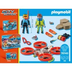 PLAYMOBIL 70143 City Action Seenot: Taucher-Bergung Mit Rettungsdrohne, Konstruktionsspielzeug 7 PLAYMOBIL 70143 City Action Seenot: Taucher-Bergung Mit Rettungsdrohne, Konstruktionsspielzeug -Angebote Puppen Welt Store PLAYMOBIL 70143 City Action Seenot Taucher Bergung mit Rettungsdrohne Konstruktionsspielzeug@@1685377 3