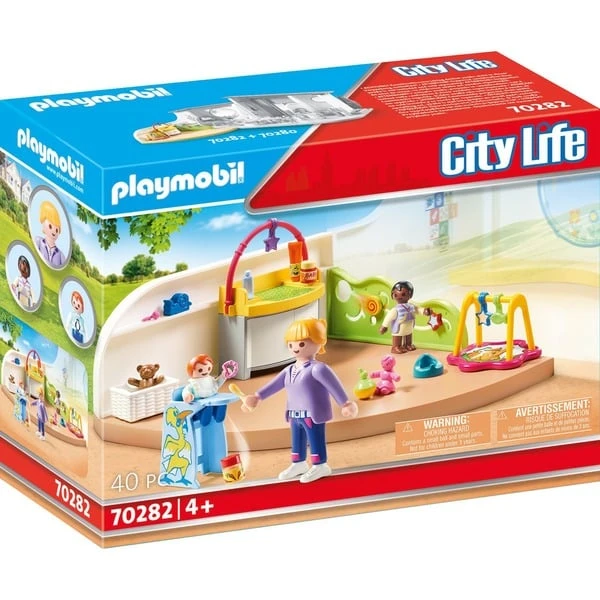 PLAYMOBIL 70282 City Life Krabbelgruppe, Konstruktionsspielzeug 1 PLAYMOBIL 70282 City Life Krabbelgruppe, Konstruktionsspielzeug