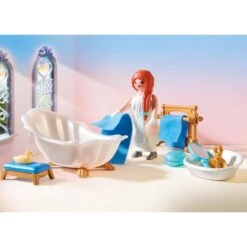 PLAYMOBIL 70454 Princess Ankleidezimmer Mit Badewanne, Konstruktionsspielzeug -Angebote Puppen Welt Store PLAYMOBIL 70454 Princess Ankleidezimmer mit Badewanne Konstruktionsspielzeug@@1sspkp0d 3