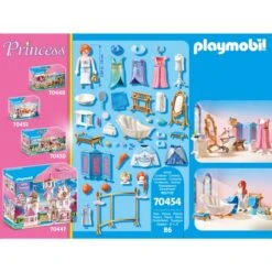 PLAYMOBIL 70454 Princess Ankleidezimmer Mit Badewanne, Konstruktionsspielzeug -Angebote Puppen Welt Store PLAYMOBIL 70454 Princess Ankleidezimmer mit Badewanne Konstruktionsspielzeug@@1sspkp0d 4