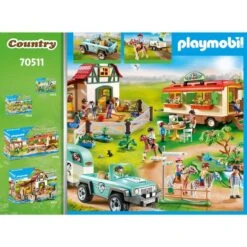 PLAYMOBIL 70511 Country PKW Mit Ponyanhänger, Konstruktionsspielzeug -Angebote Puppen Welt Store PLAYMOBIL 70511 Country PKW mit Ponyanh nger Konstruktionsspielzeug@@1682673 3