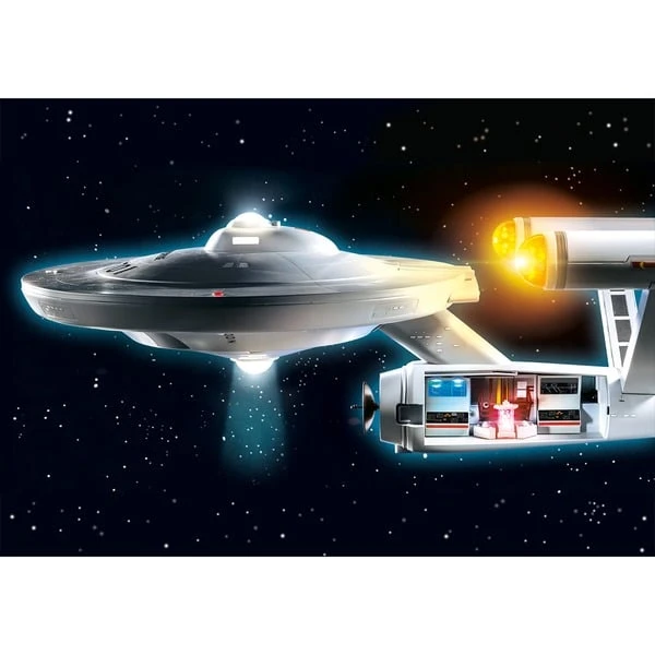 PLAYMOBIL 70548 Star Trek - U.S.S. Enterprise NCC-1701, Konstruktionsspielzeug – Bild 2