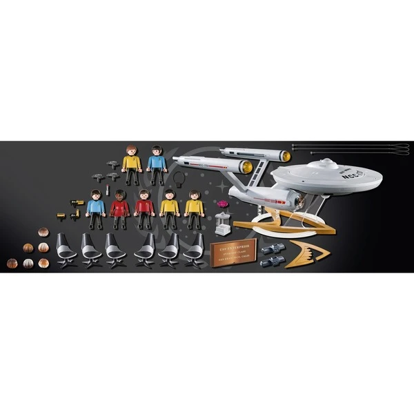 PLAYMOBIL 70548 Star Trek - U.S.S. Enterprise NCC-1701, Konstruktionsspielzeug – Bild 8