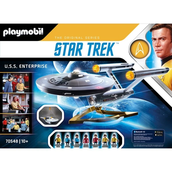 PLAYMOBIL 70548 Star Trek - U.S.S. Enterprise NCC-1701, Konstruktionsspielzeug – Bild 7
