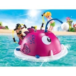 PLAYMOBIL 70613 Family Fun Kletter-Schwimminsel, Konstruktionsspielzeug -Angebote Puppen Welt Store PLAYMOBIL 70613 Family Fun Kletter Schwimminsel Konstruktionsspielzeug@@1685435 4