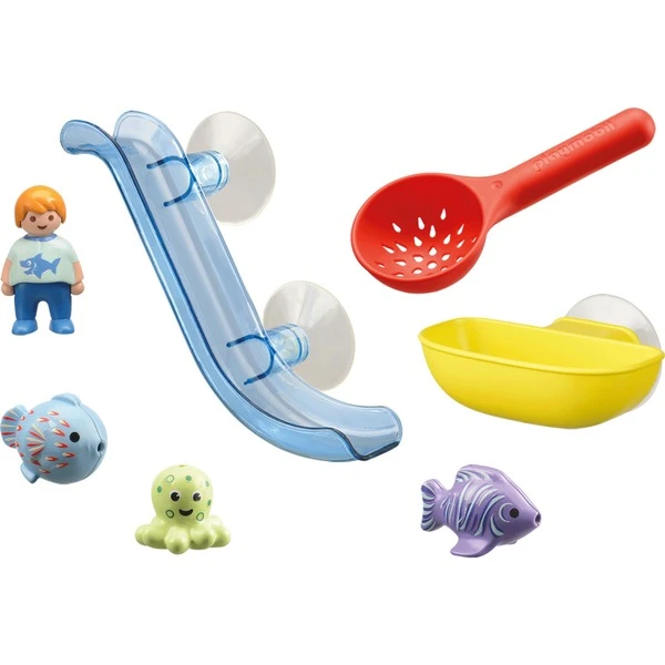 PLAYMOBIL 70637 1.2.3 AQUA Fangspaß Mit Meerestierchen, Konstruktionsspielzeug – Bild 2
