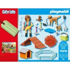 PLAYMOBIL 70676 City Life Geschenkset "Hundetrainerin", Konstruktionsspielzeug -Angebote Puppen Welt Store PLAYMOBIL 70676 City Life Geschenkset Hundetrainerin Konstruktionsspielzeug@@1802177 2