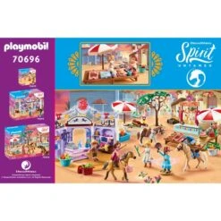 PLAYMOBIL 70696 Spirit Miradero Süßigkeitenstand, Konstruktionsspielzeug 7 PLAYMOBIL 70696 Spirit Miradero Süßigkeitenstand, Konstruktionsspielzeug -Angebote Puppen Welt Store PLAYMOBIL 70696 Spirit Miradero S igkeitenstand Konstruktionsspielzeug@@1682697 3