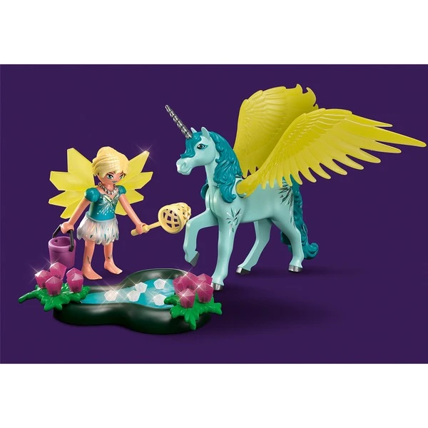 PLAYMOBIL 70809 Ayuma Crystal Fairy Mit Einhorn, Konstruktionsspielzeug 3 PLAYMOBIL 70809 Ayuma Crystal Fairy Mit Einhorn, Konstruktionsspielzeug – Bild 3