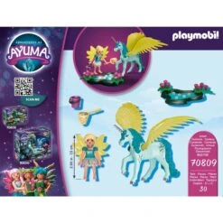 PLAYMOBIL 70809 Ayuma Crystal Fairy Mit Einhorn, Konstruktionsspielzeug 7 PLAYMOBIL 70809 Ayuma Crystal Fairy Mit Einhorn, Konstruktionsspielzeug -Angebote Puppen Welt Store PLAYMOBIL 70809 Ayuma Crystal Fairy mit Einhorn Konstruktionsspielzeug@@1802200 3